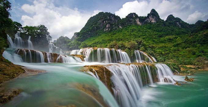 Thác Bản Giốc mùa đẹp nhất trong năm