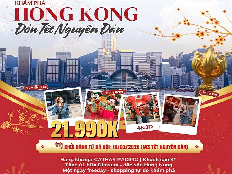 Series Tour Hong Kong – Du xuân đón tết
