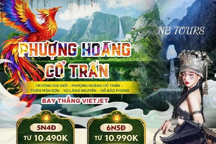 CẬP NHẬT LKH TOUR PHƯỢNG HOÀNG CỔ TRẤN