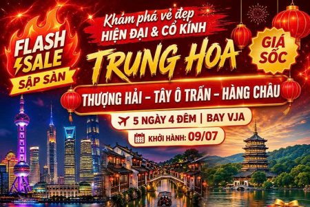 Hà Nội – Thượng Hải – Ô Trấn – Hàng Châu