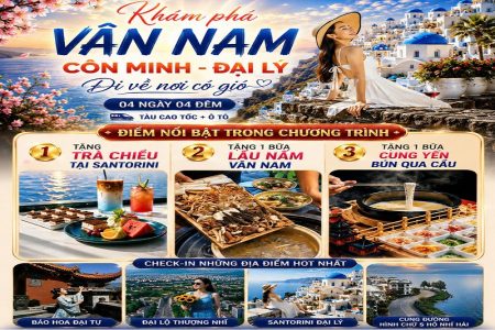 Khám phá Vân Nam: Côn Minh – Đại Lý “ĐI VỀ NƠI CÓ GIÓ”