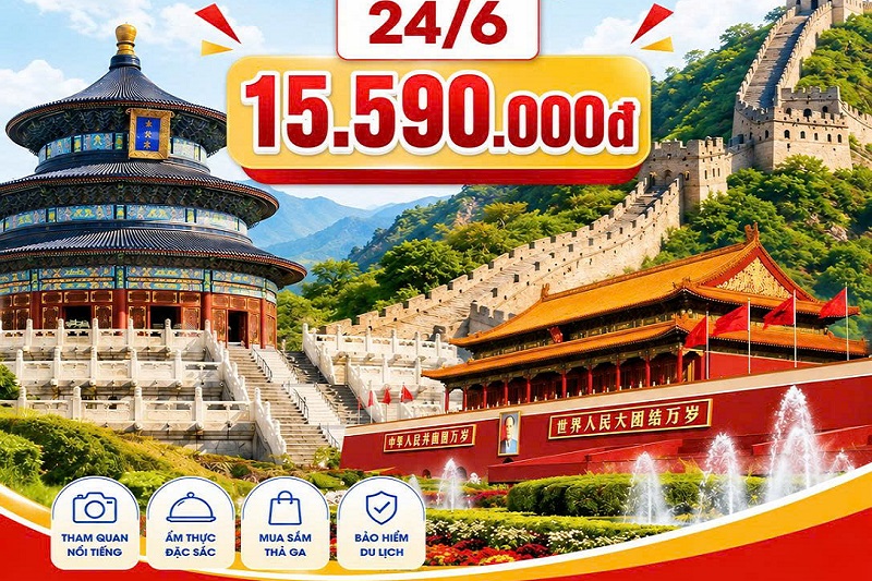 Hà Nội – Bắc Kinh – Vạn Lý Trường Thành