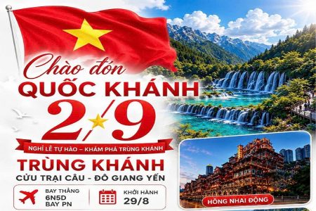 Khám phá thiên đường hạ giới: Trùng Khánh – Cửu Trại Câu – Đô Giang Yển